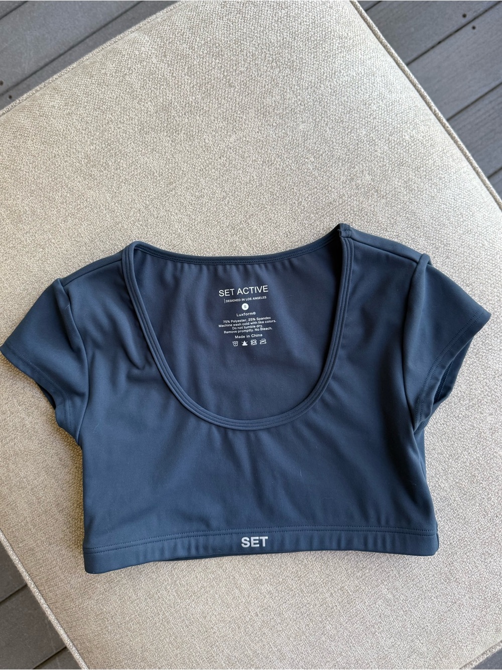 Set Active Luxform Crop Top